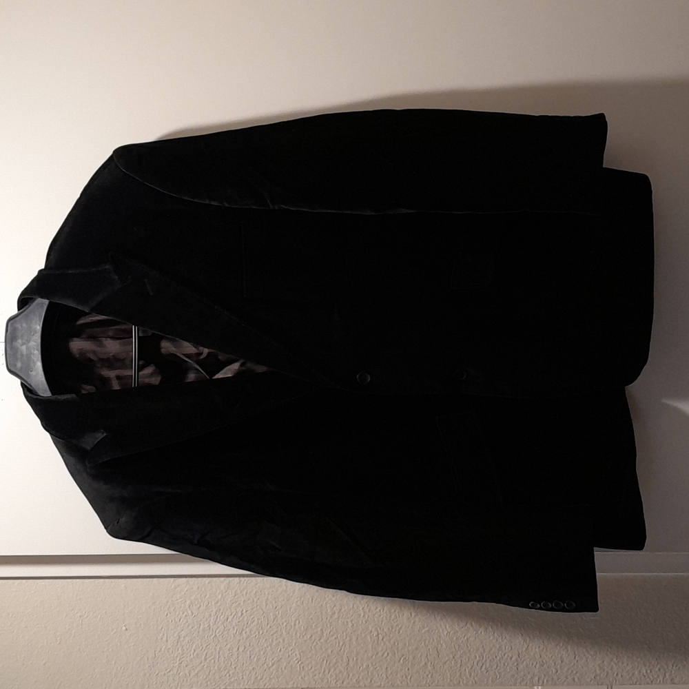 Used men Italian suede jacket